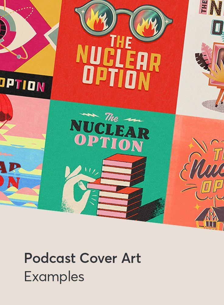 30 Creative Examples of Podcast Cover Art & Branding