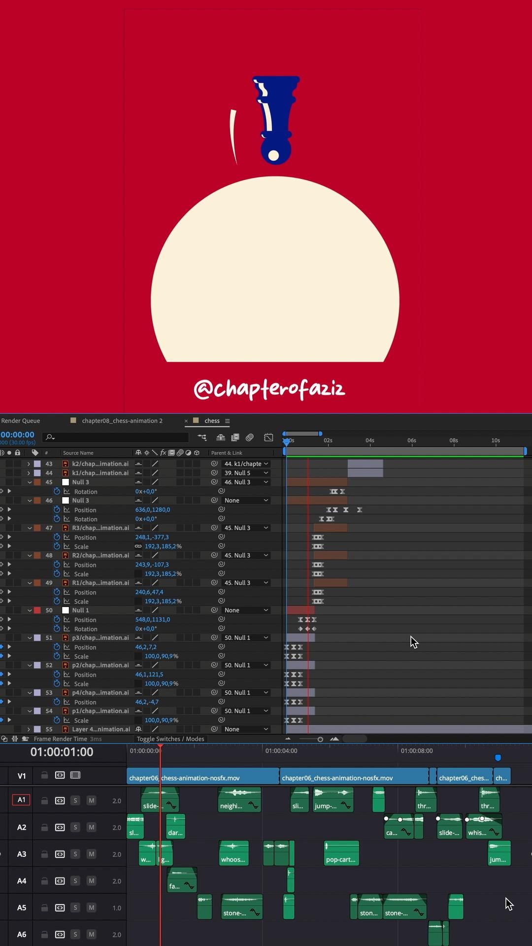 BREAKDOWN – CHESS LOOP ANIMATION