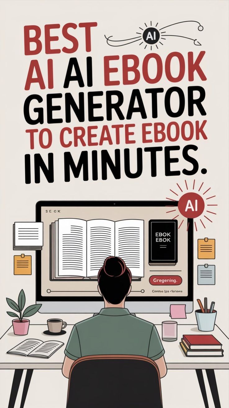 Best AI eBook Maker for Storybook Art, Kids Books, Cookbook & Book Marks Design