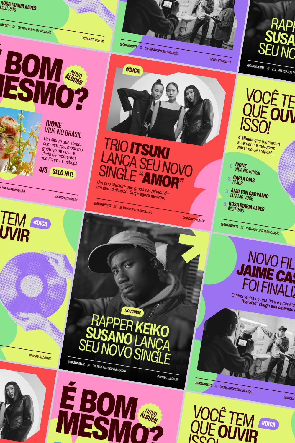 Posts Cultura Pop & Música – Templates Canva