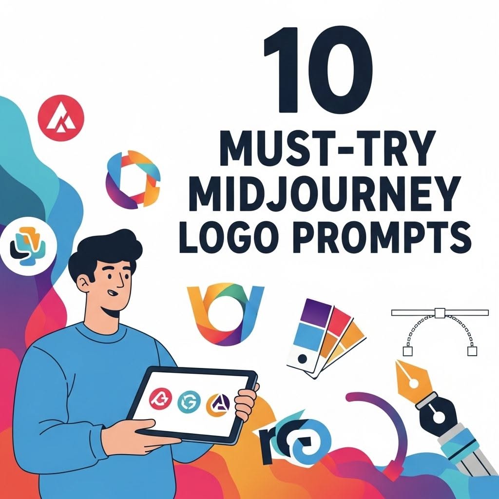 10 Creative Logo Prompts to Inspire Your Midjourney Designs