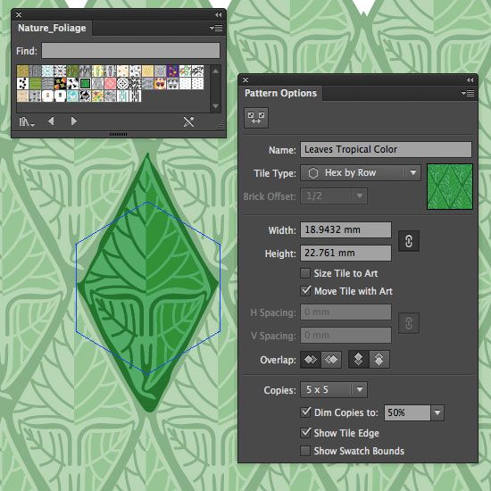 Illustrator How to Make a Pattern that Seamlessly Repeats