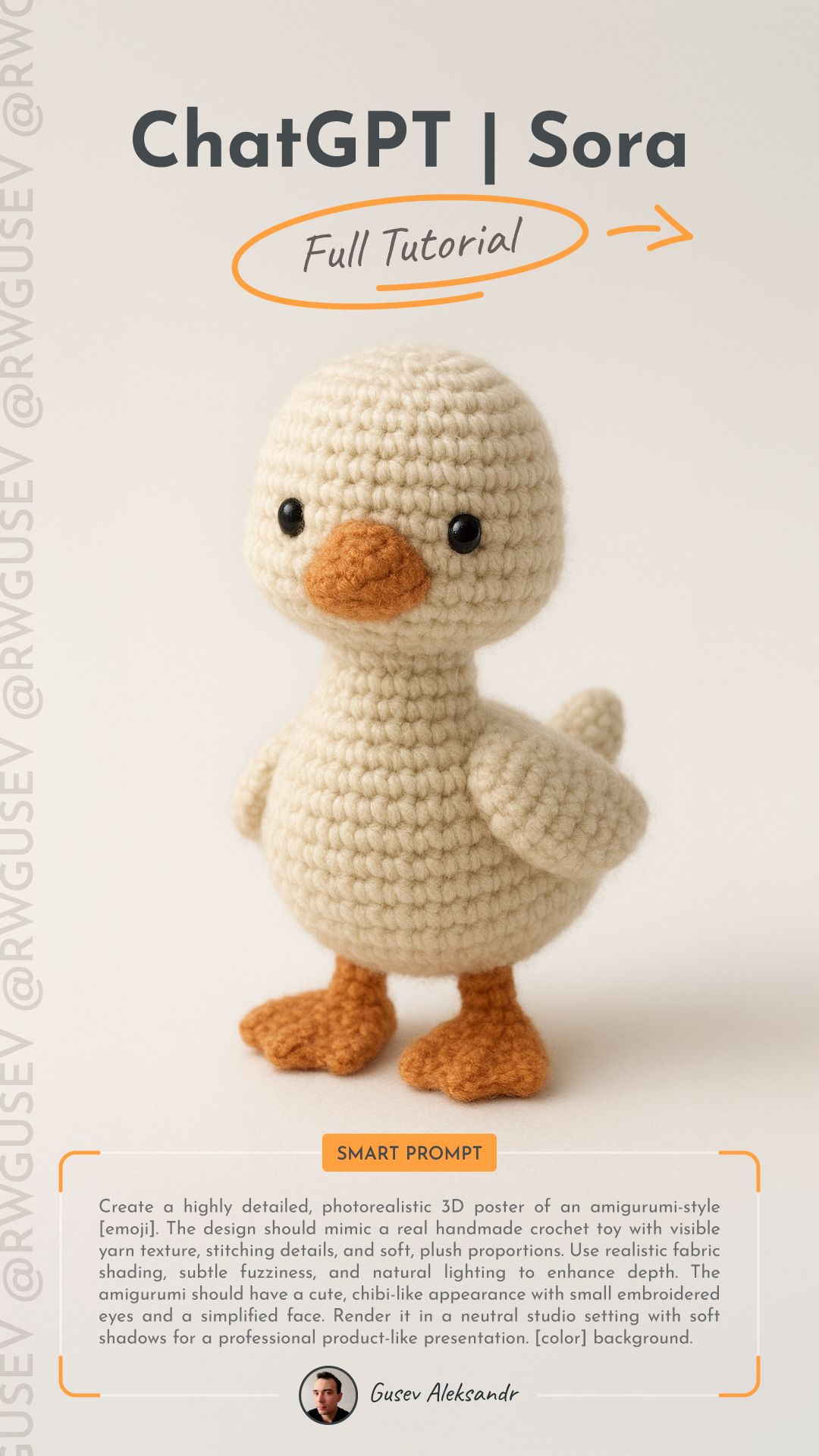 ChatGPT & Sora | amigurumi emoji