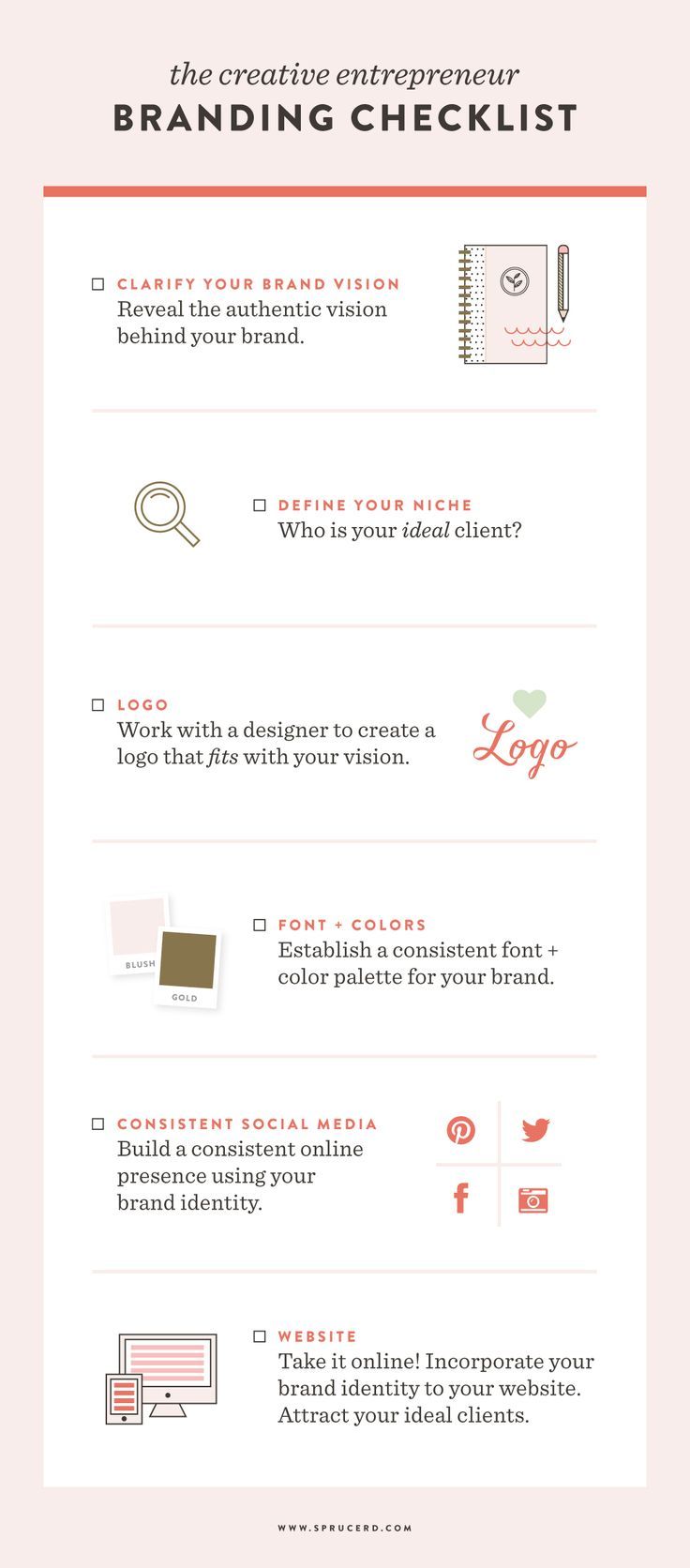 Creative Entrepreneur Branding Checklist