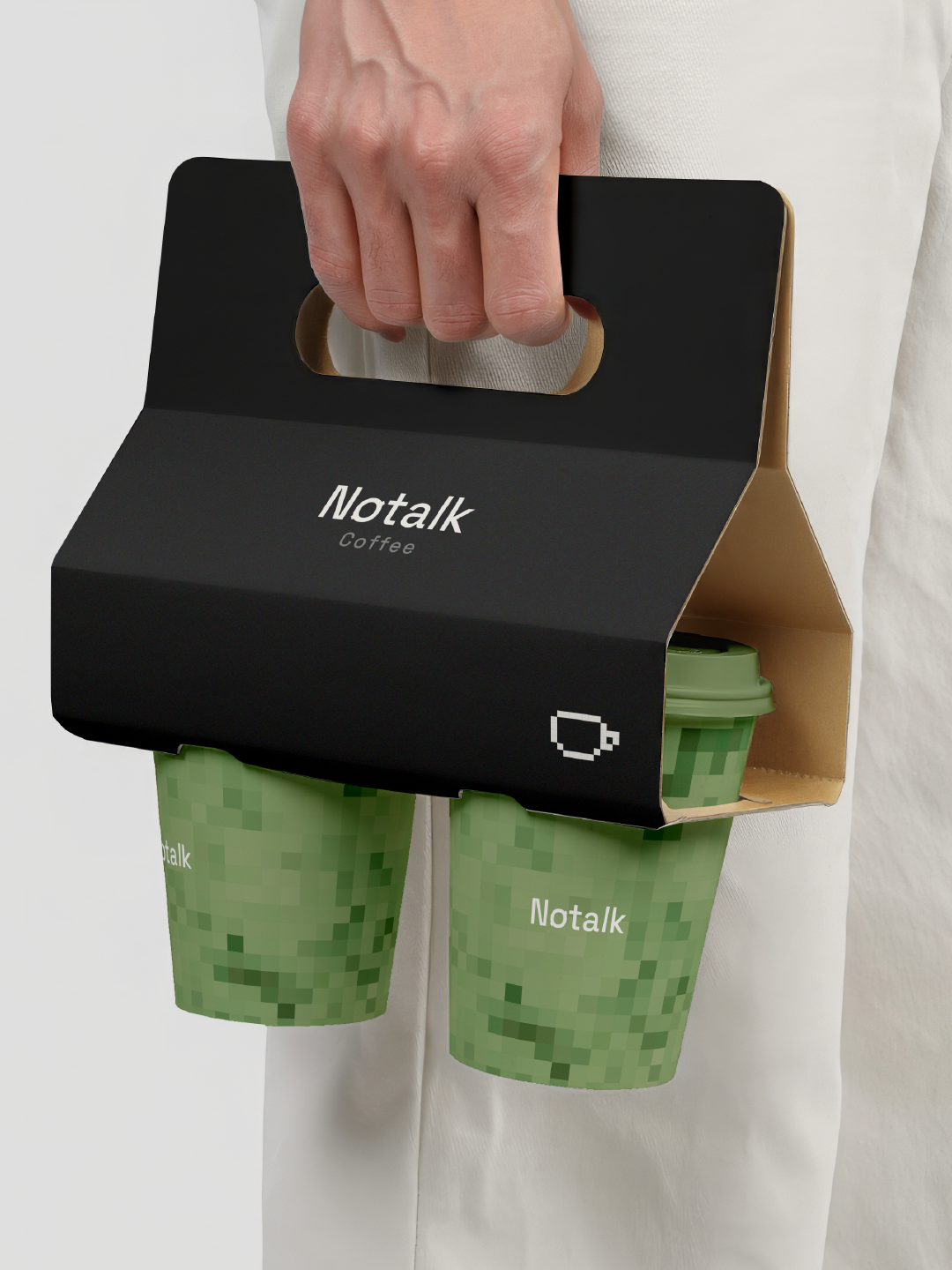 Identidad visual Notalk – Cafetería