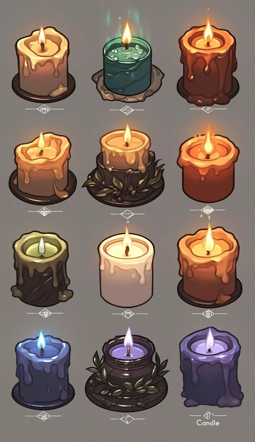 Mystical Candle Variations | by Ev Ganin