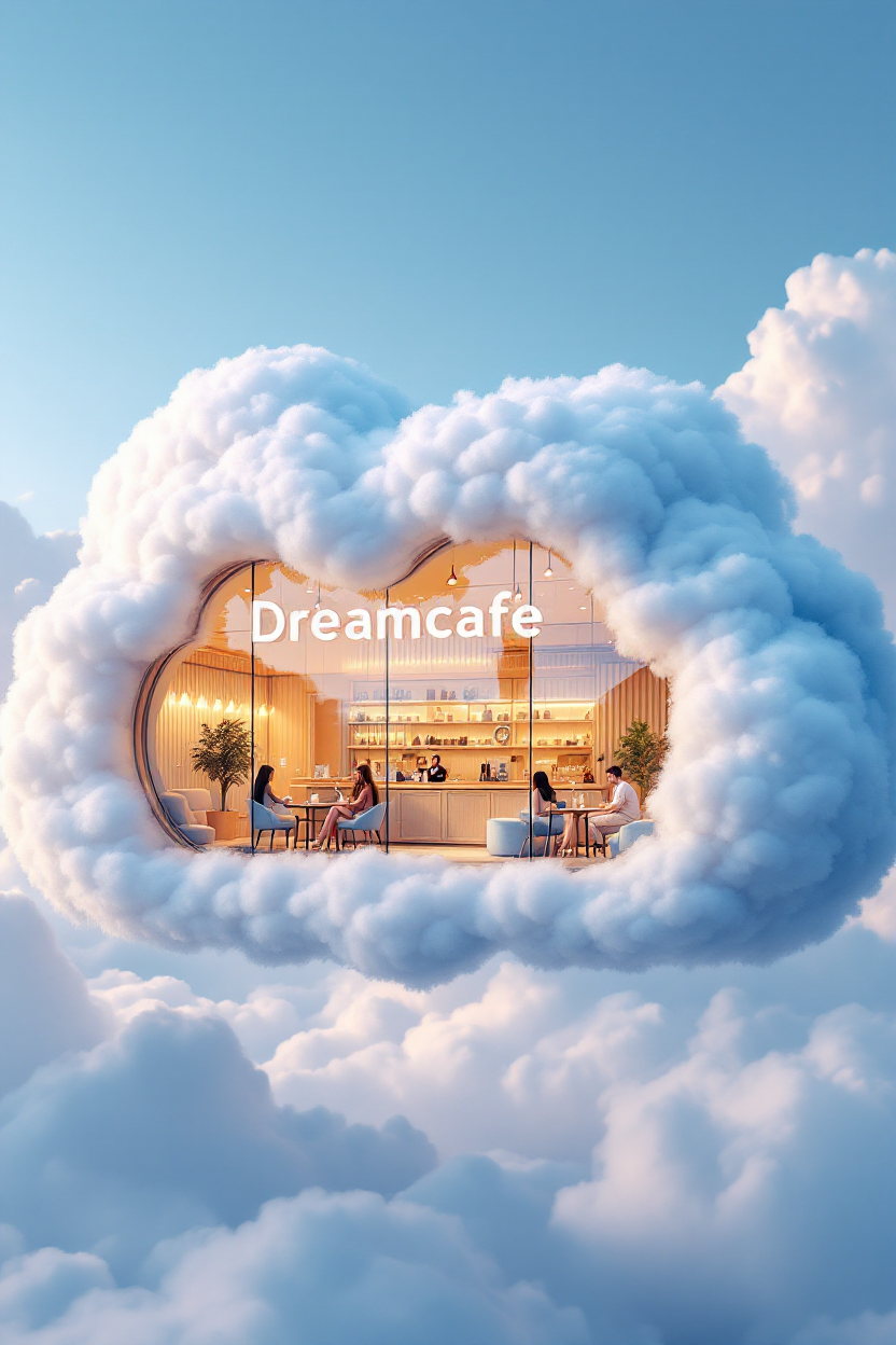 Where clouds melt into flavor.