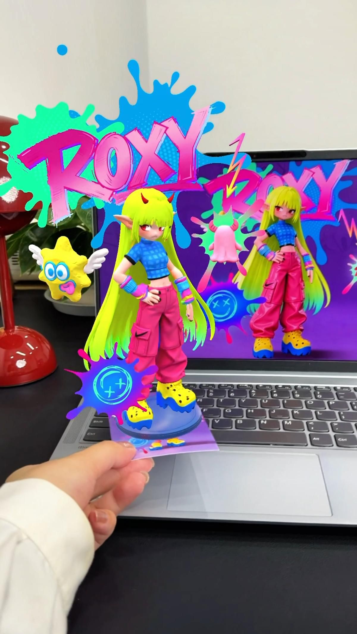 Bring Your Original Character to Life with AR(No 3D Skills)