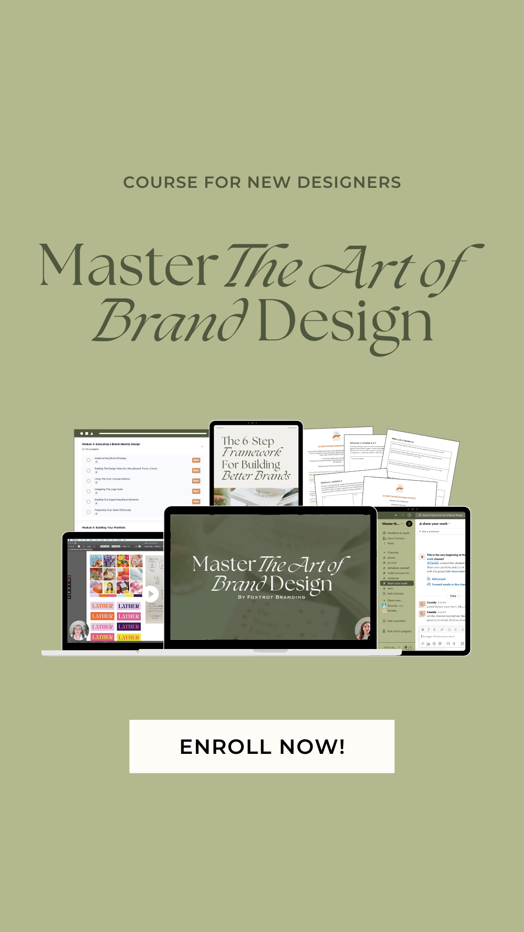 Brand Design Course to Learn How to Design Stand-Out Logos & Branding