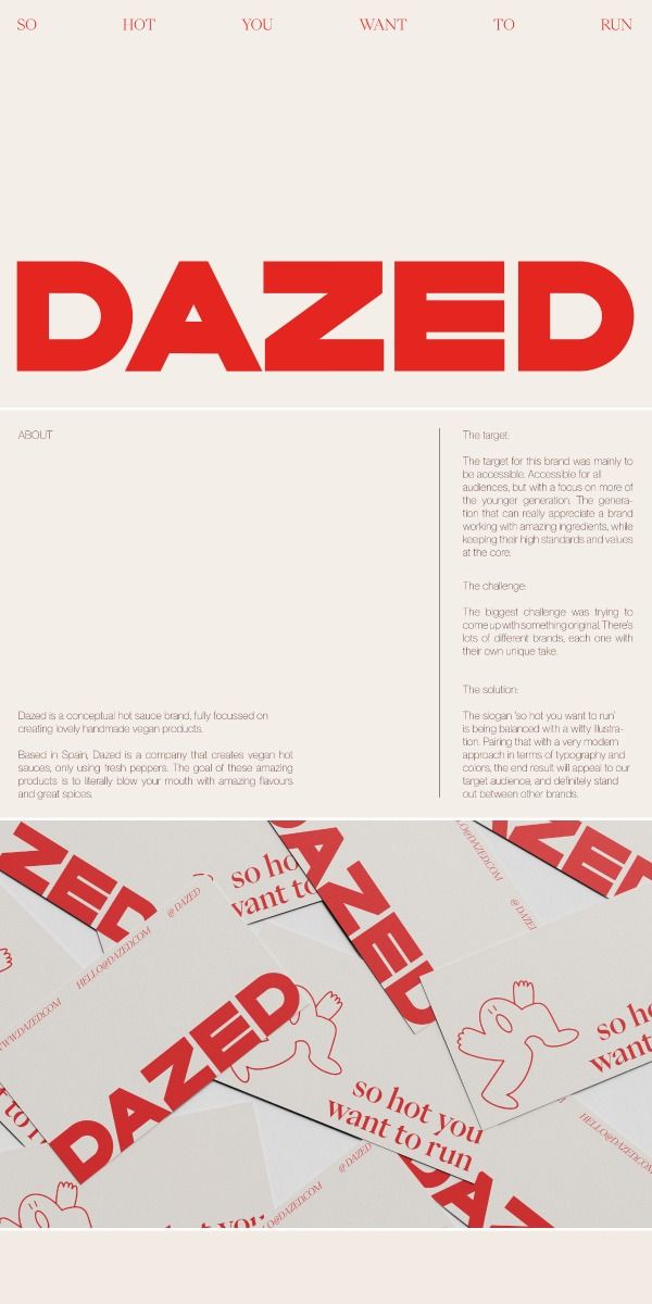 DAZED | brand identity :: Behance