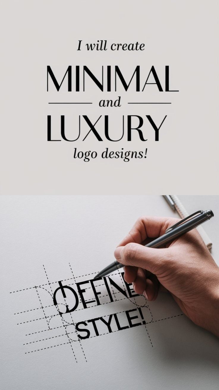 Elevate Your Brand with Minimal and Luxury Logo Design!