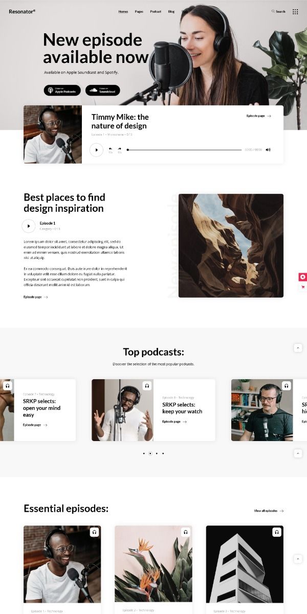 15+ Best WordPress Themes For Podcasts (2026)