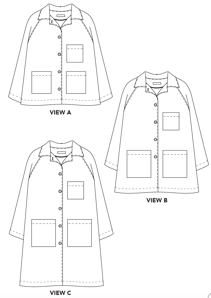 Marzipan Maker’s Coat – PDF Sewing Pattern