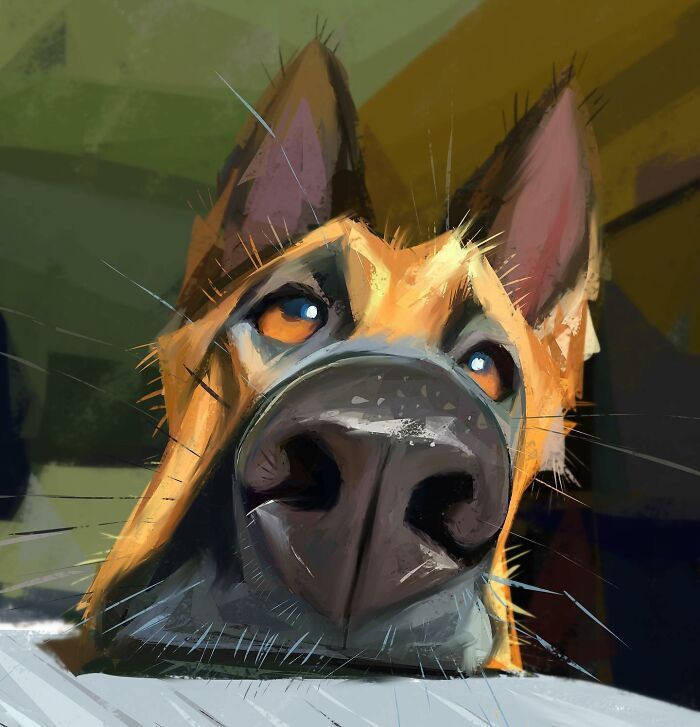 Have Fun With The Fabulous Portraits Of Albeniz Rodriguez, The Artist Who Shows The Happy Side Of Animals (41 Pics)