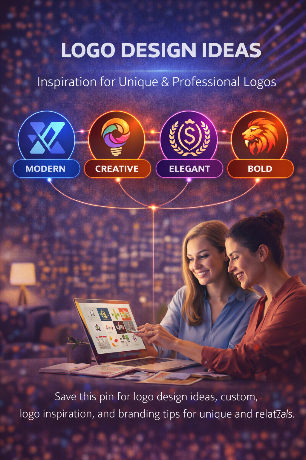 Logo Design Ideas | Creative & Professional Brand Logos