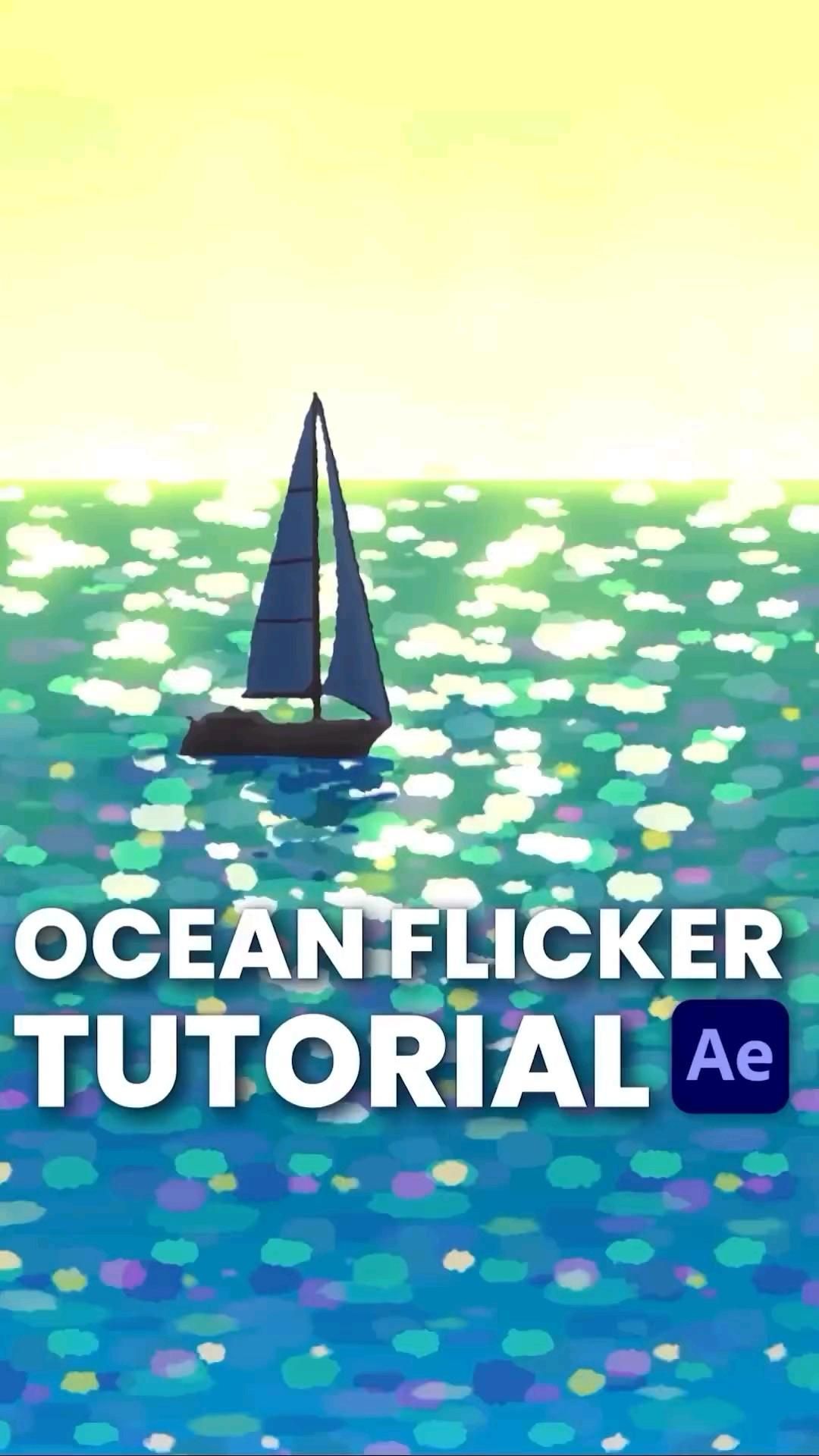 Ocean Flicker Tutorial in After Effect