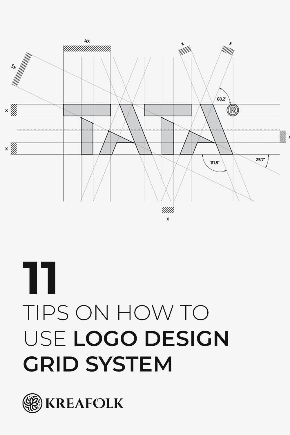 Here’s how to use a logo grid system, eleven tips.