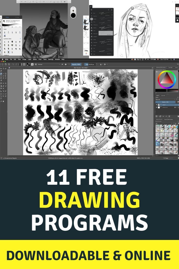 photoshop brush tool art | 11 Free Online & Downloadable Art Programs