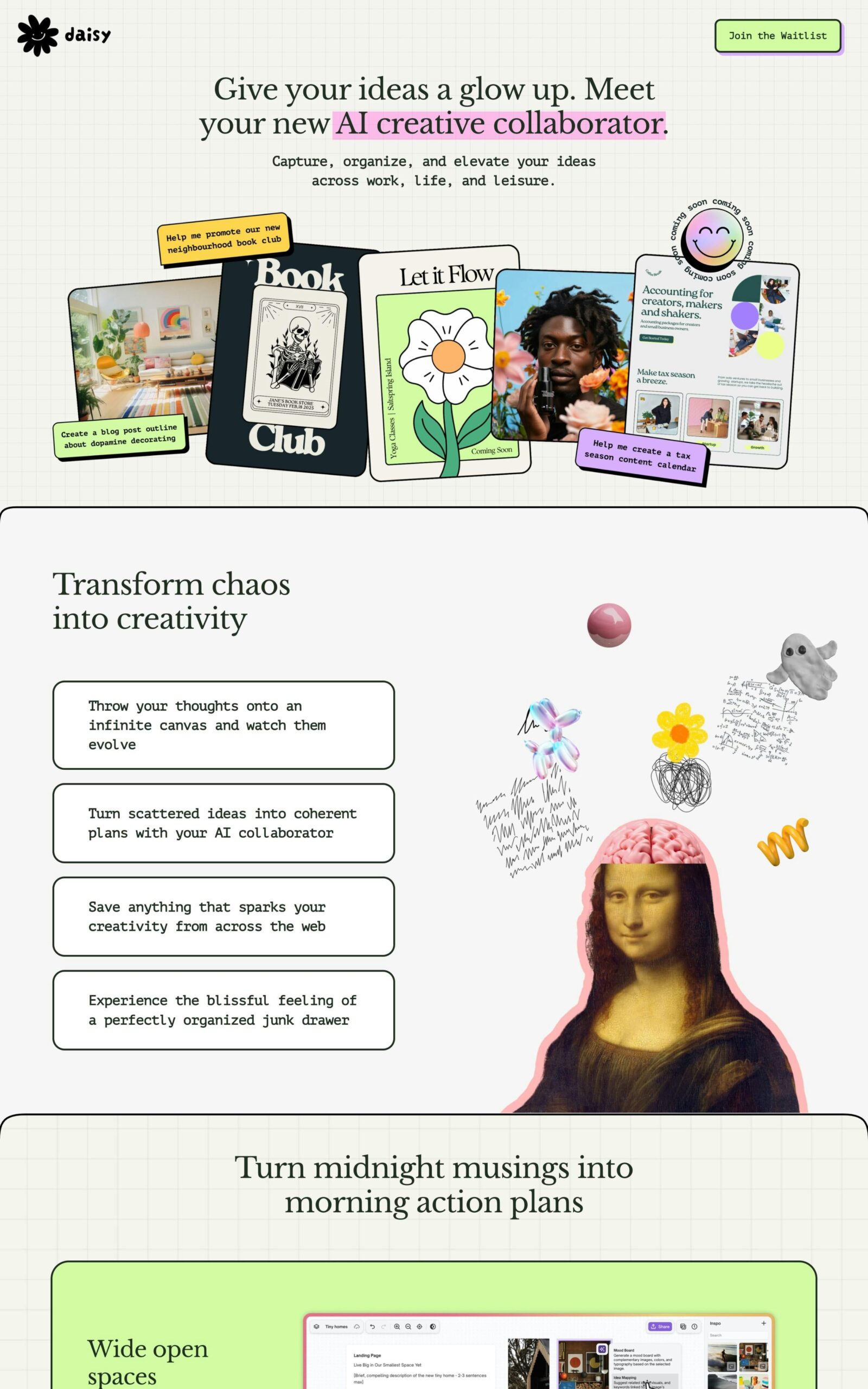 Daisy AI – One Page Website Award