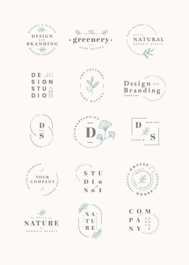 100+ Free Logo Designs to Download — Journey With Jess | Inspiration for your Creative Side