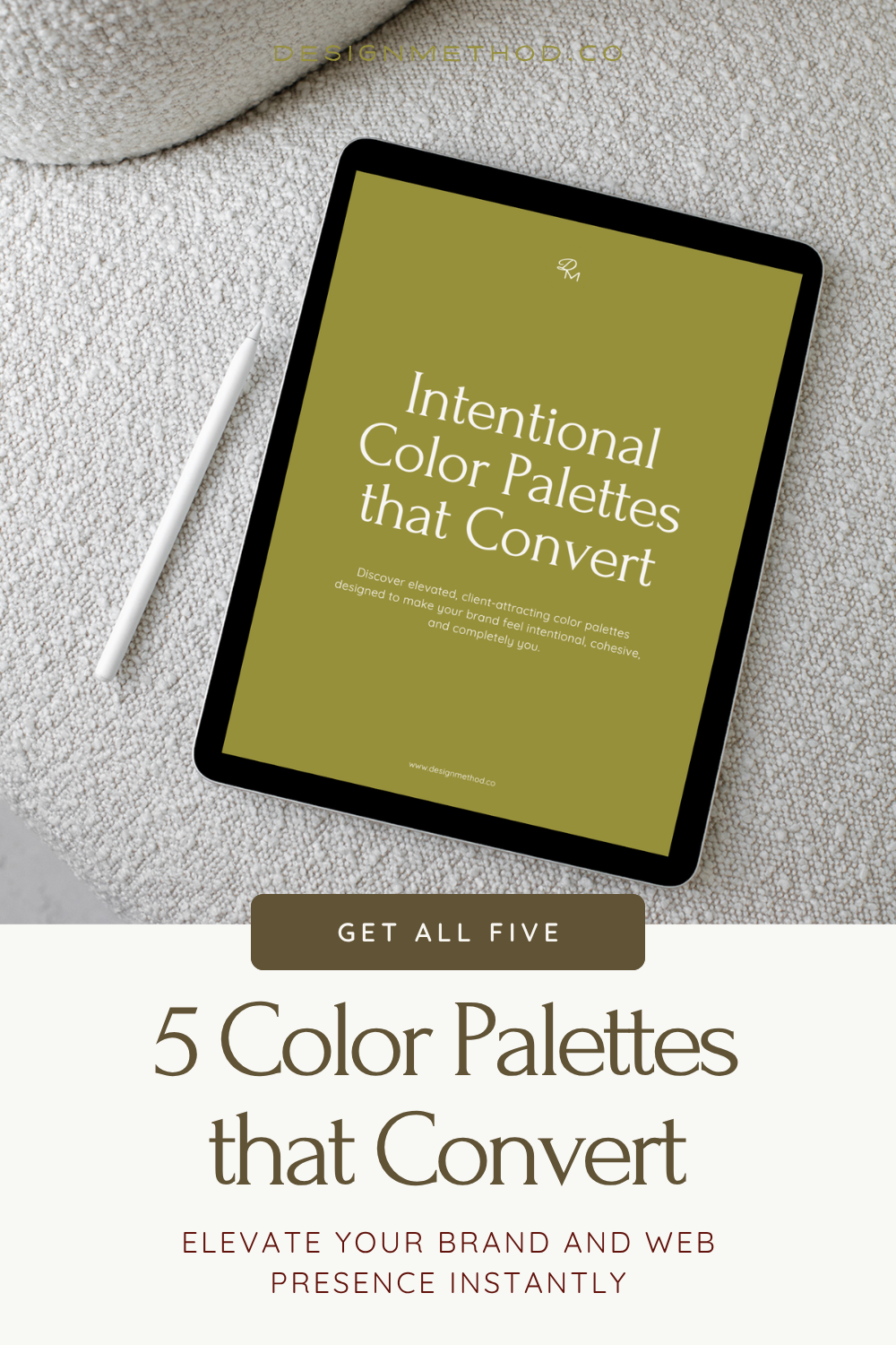 Free Guide: Intentional Color Palettes That Convert