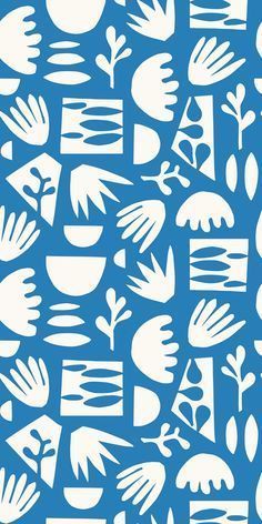 Floral Patterned Black/White Cotton Sateen Fabric Sample