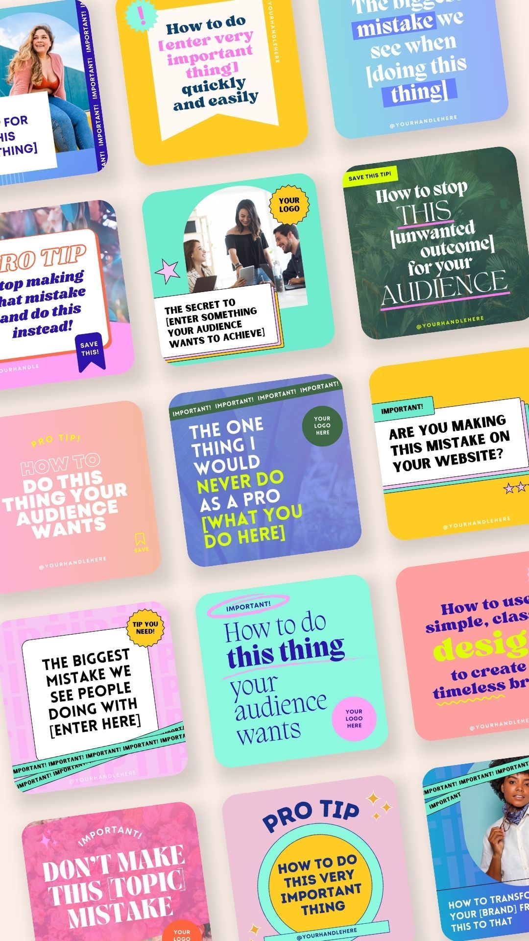 Instagram Feed Post Templates