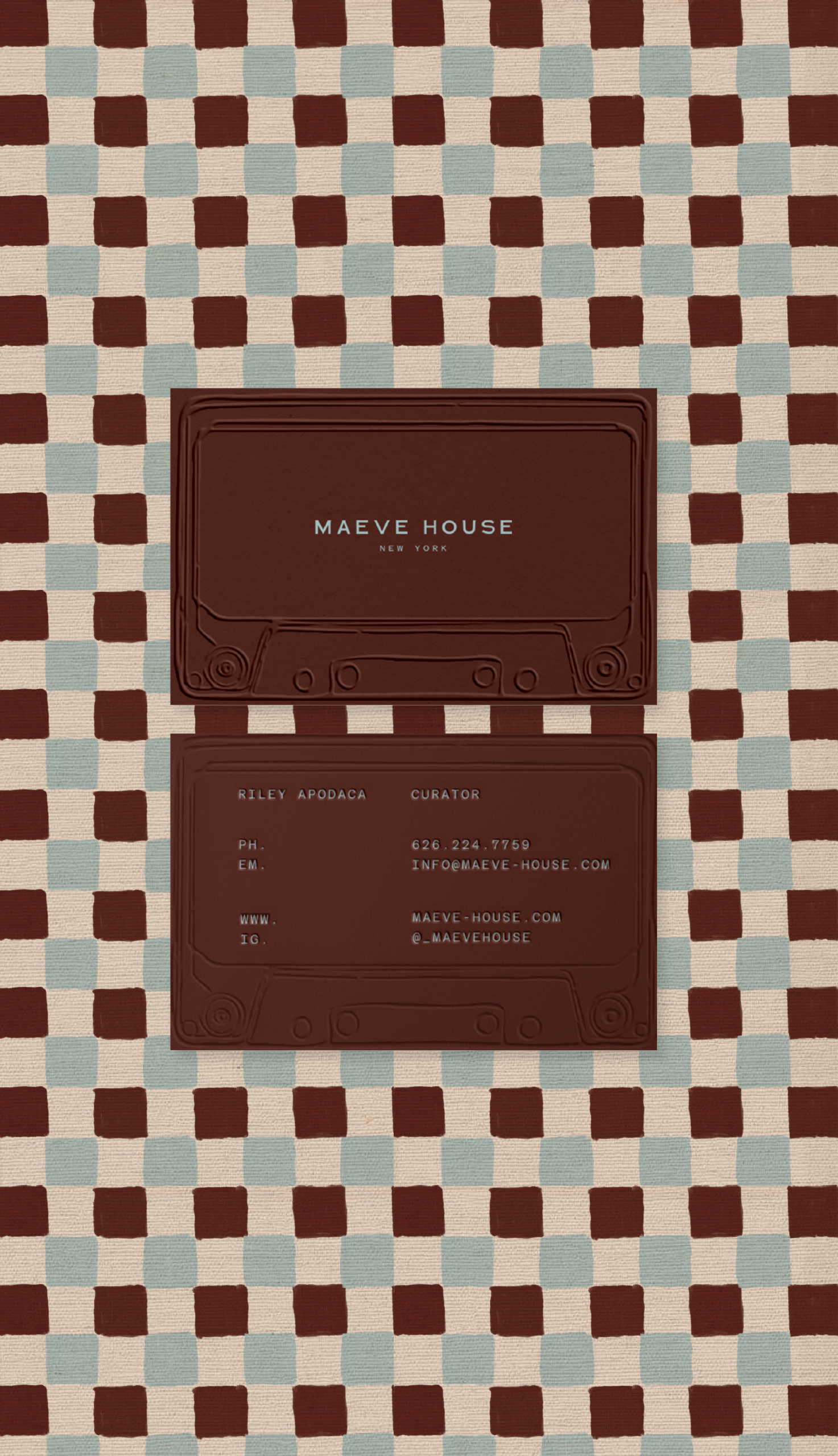 Unique Business Card & Pattern Design l Roen Creative