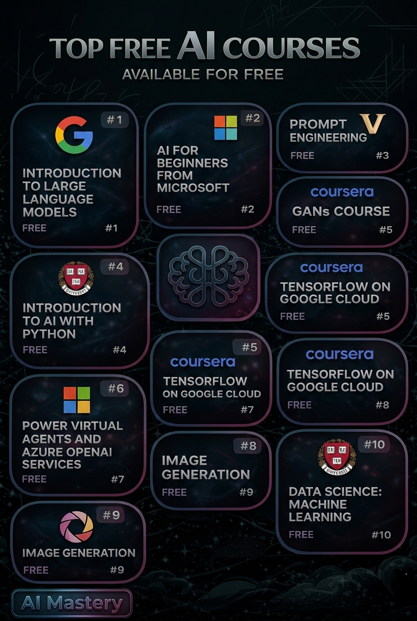 Stop paying for expensive AI degrees—these 10 certifications from Google, Microsoft, and Harvard