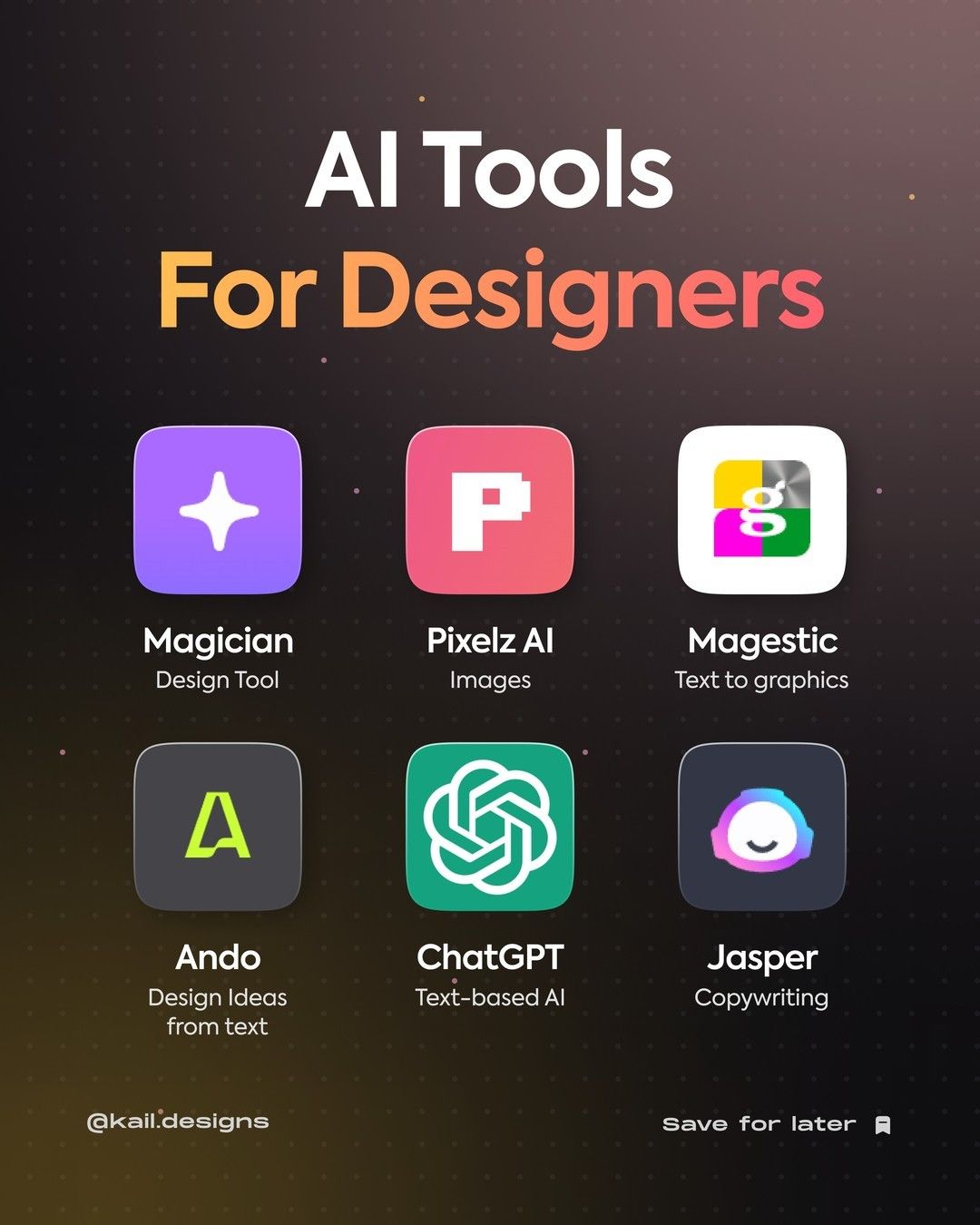 AI tools for designers