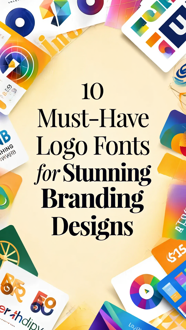 10 Must-Have Logo Fonts for Stunning Branding Designs