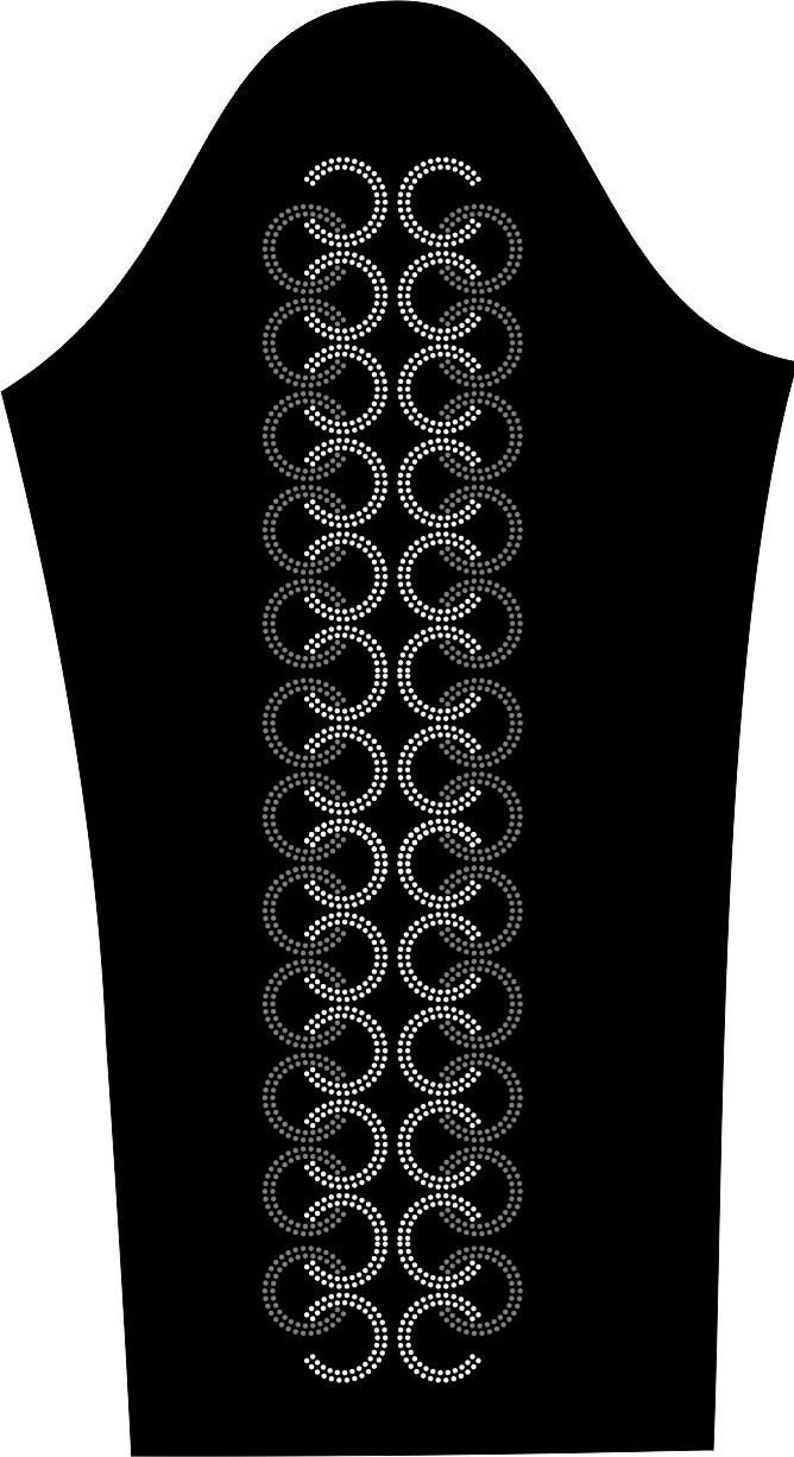 Dress Rhinestone Template, Sleeve Design, SVG Ss10 (digital Download) – Etsy