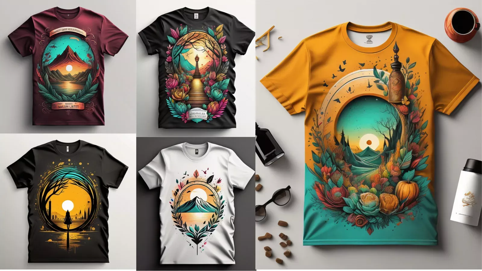 I will create trendy tshirts design using midjourney ai
