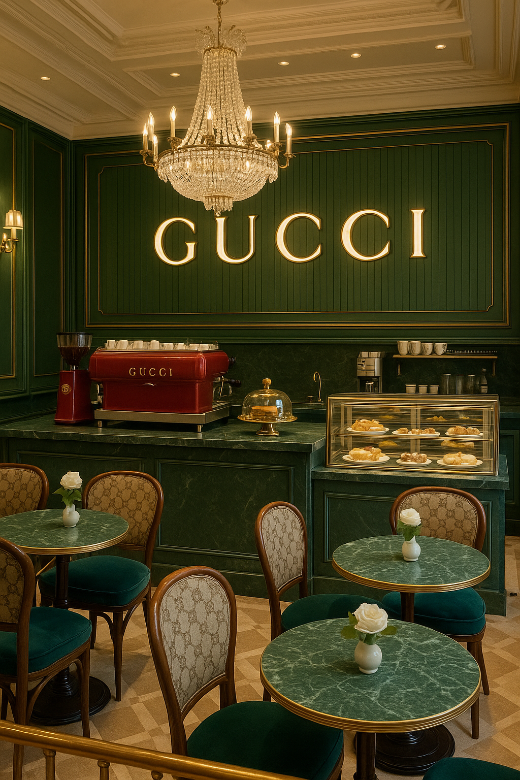 What if Gucci opened a coffee shop? ☕️✨