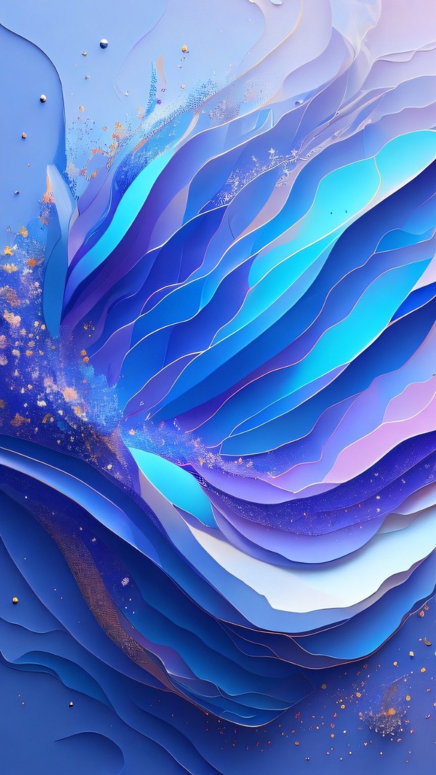 Purple Abstract Phone Wallpaper