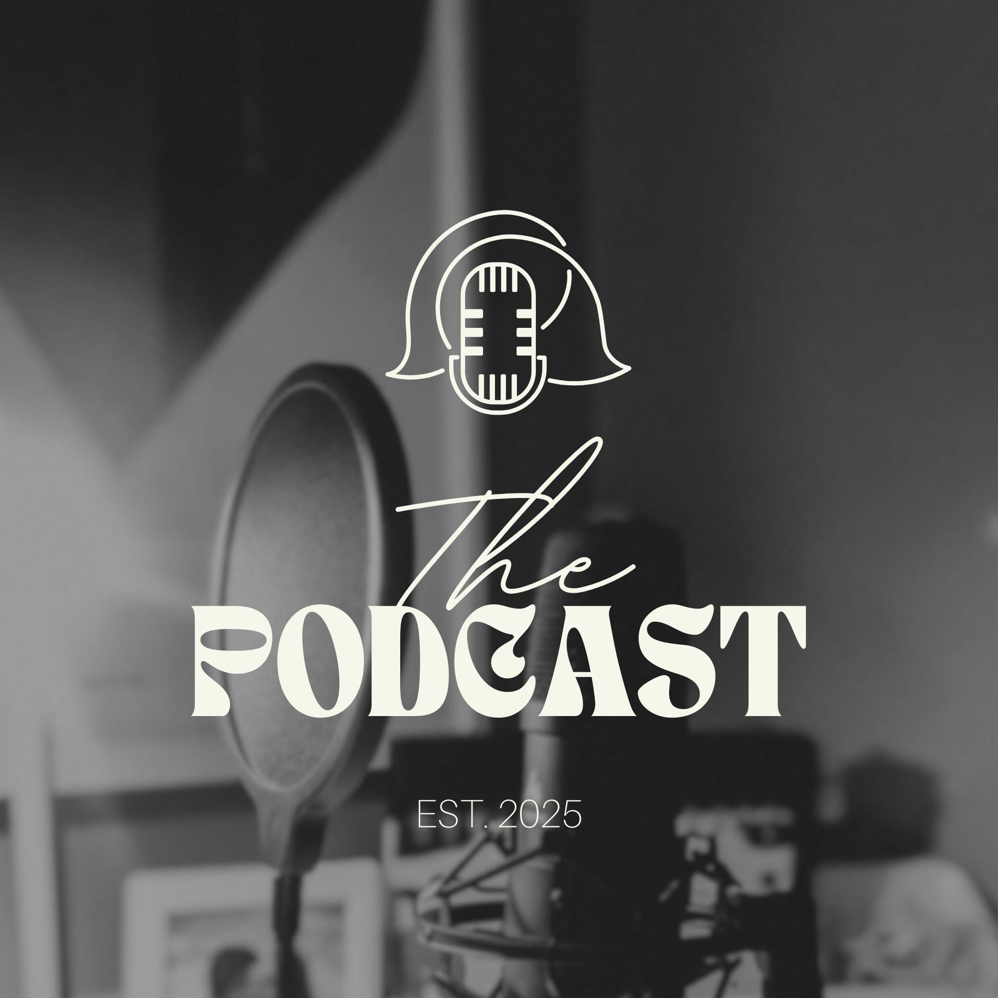 Podcast Logo Design | DIY Podcast Launch Branding Template | Editable Logo & Cover Art | Canva Podcast Kit | Social Media Graphics