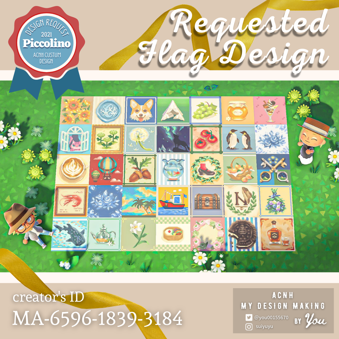 34 Requested Flag Designs – ACNH custom design channel