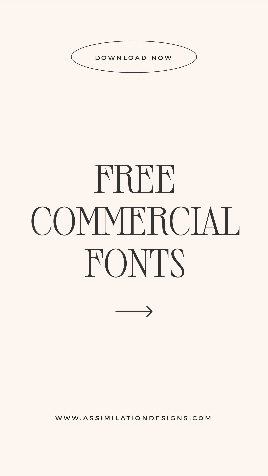 Free Commercial Fonts – Assimilation Designs