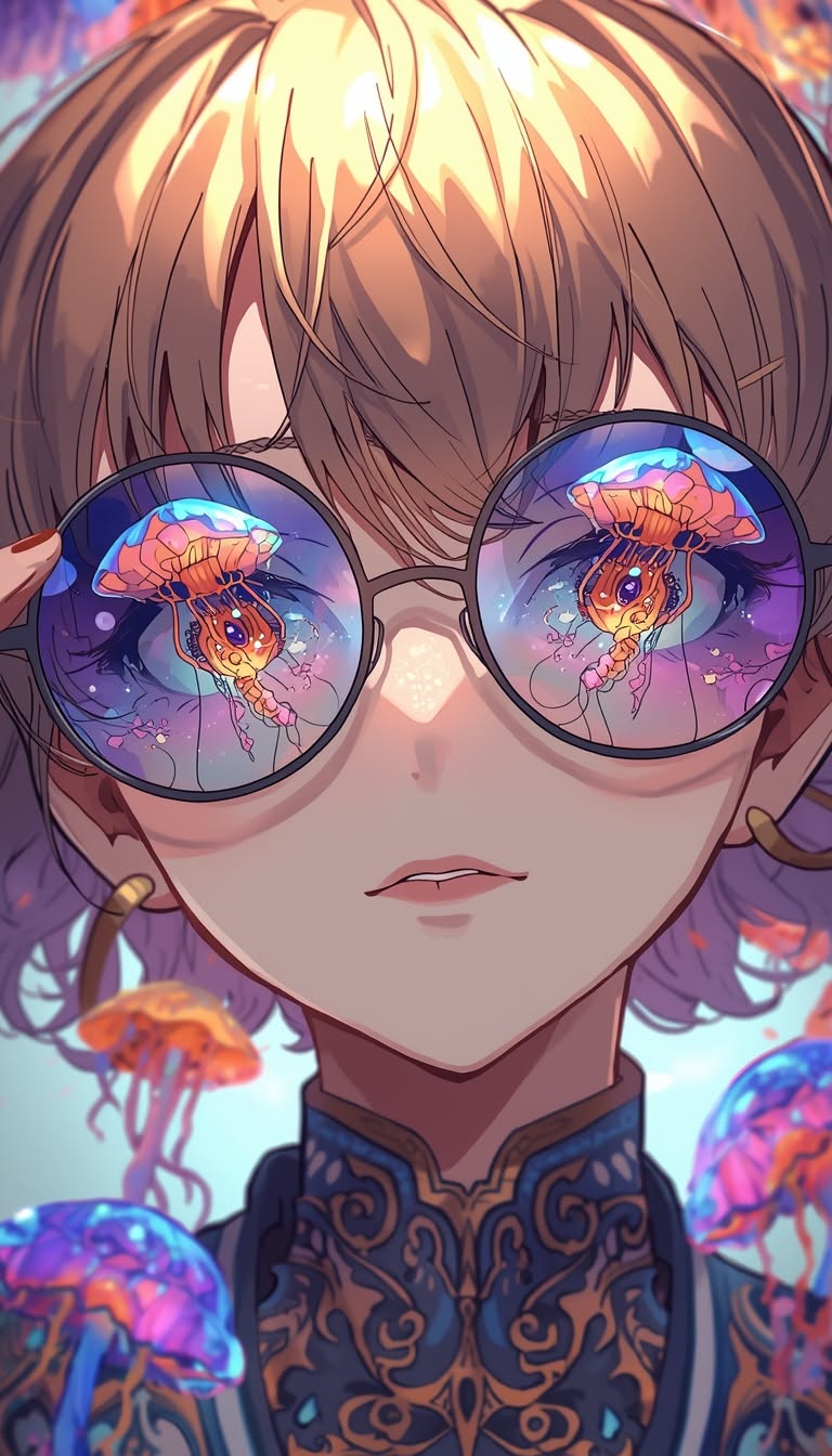 🎐 Dreamlike Jellyfish Reflections 🌈✨