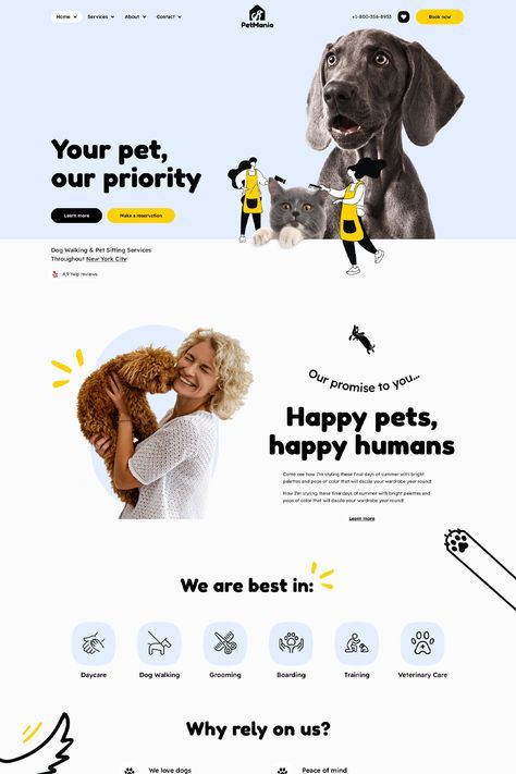 PetMania – Pet Care Shop Ecommerce WordPress Theme