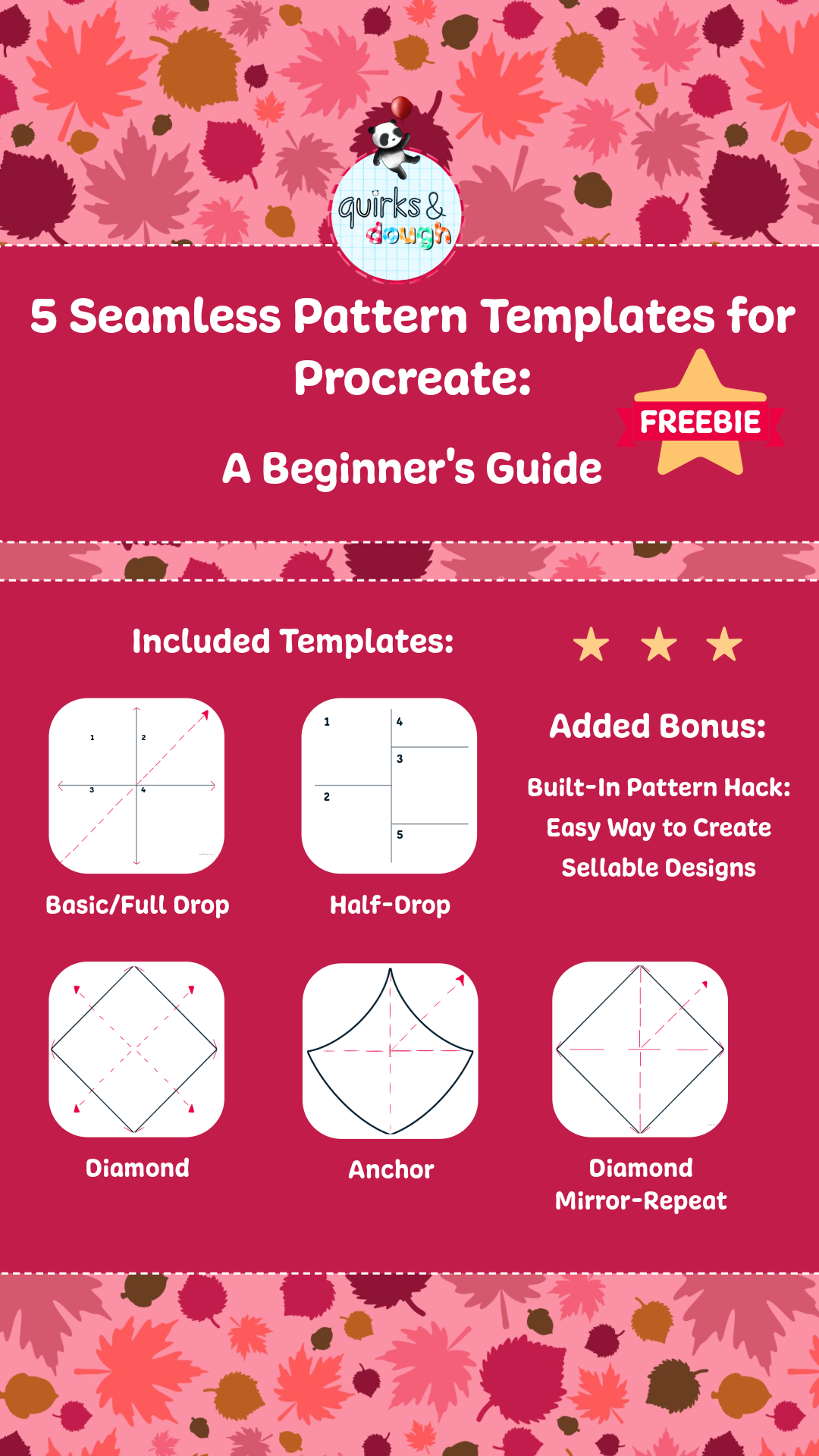 Procreate textile brushes | 5 FREE Procreate