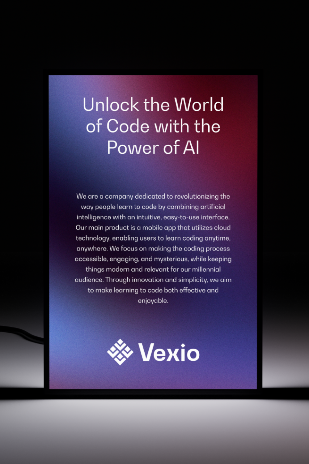 Vexio | Tech Logo Design | Brand Identity