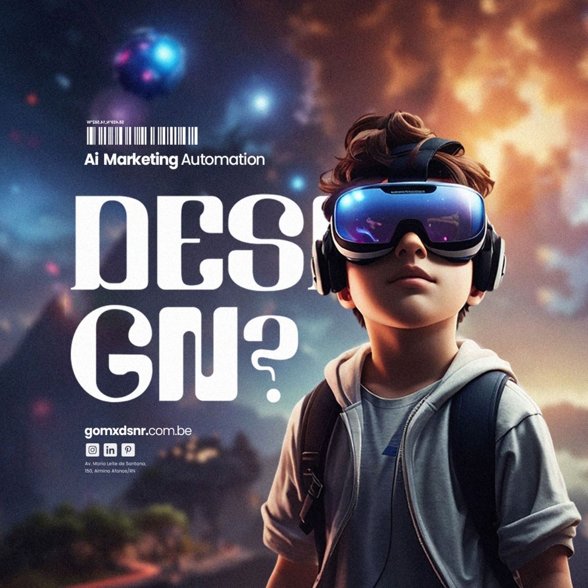 Social media banner ad