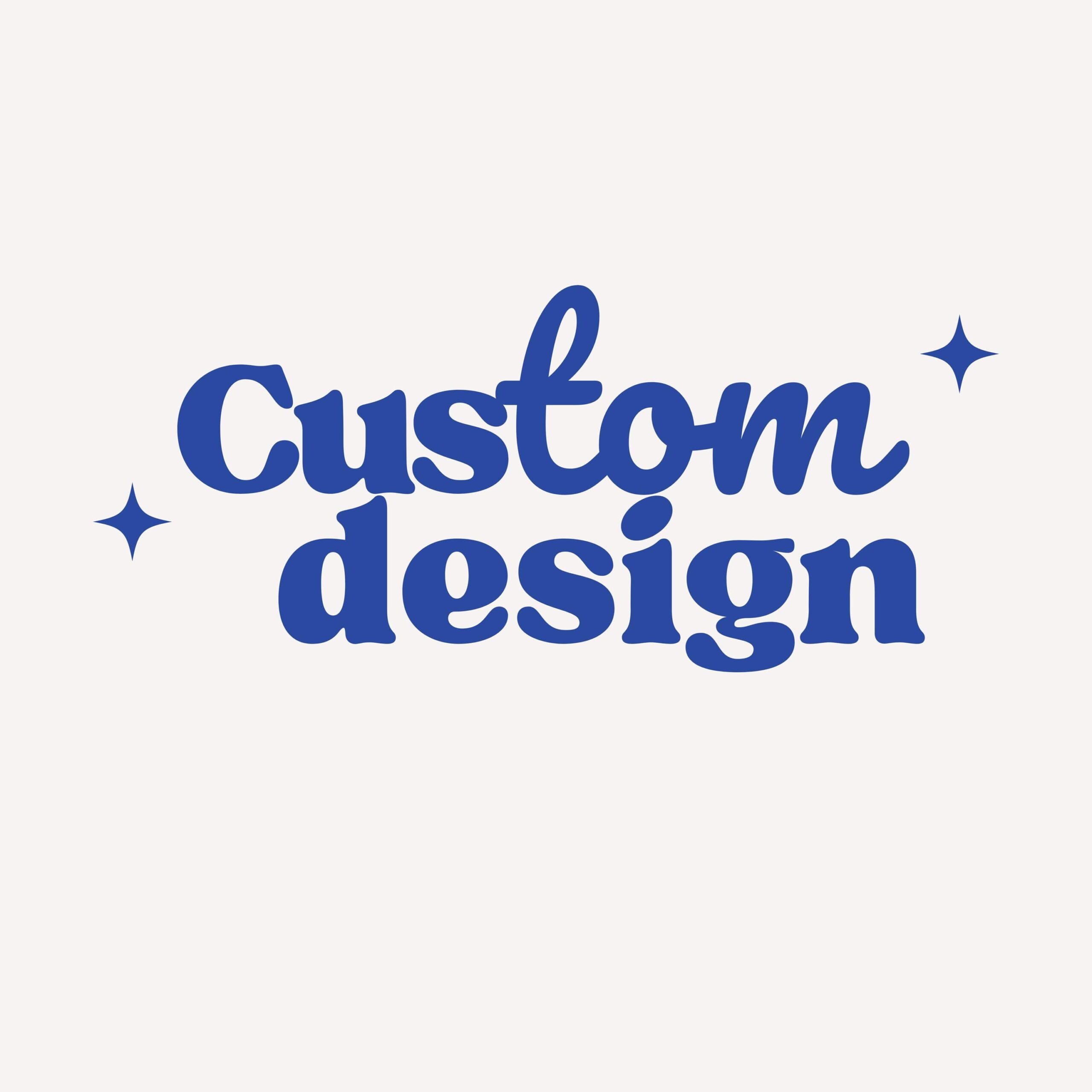 Conception personnalisée