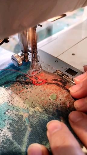 Free motion embroidery