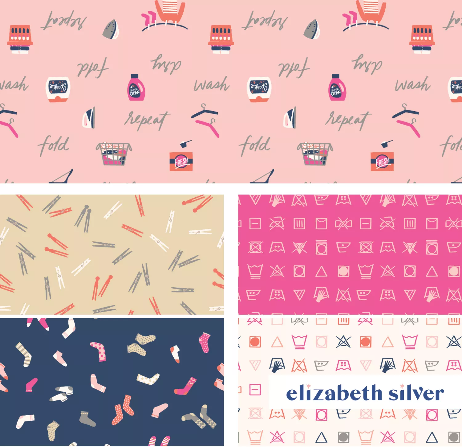 How to Design a Licensing-Ready Main Pattern ( 4 Things to Include) — Elizabeth Silver Surface Pattern Design