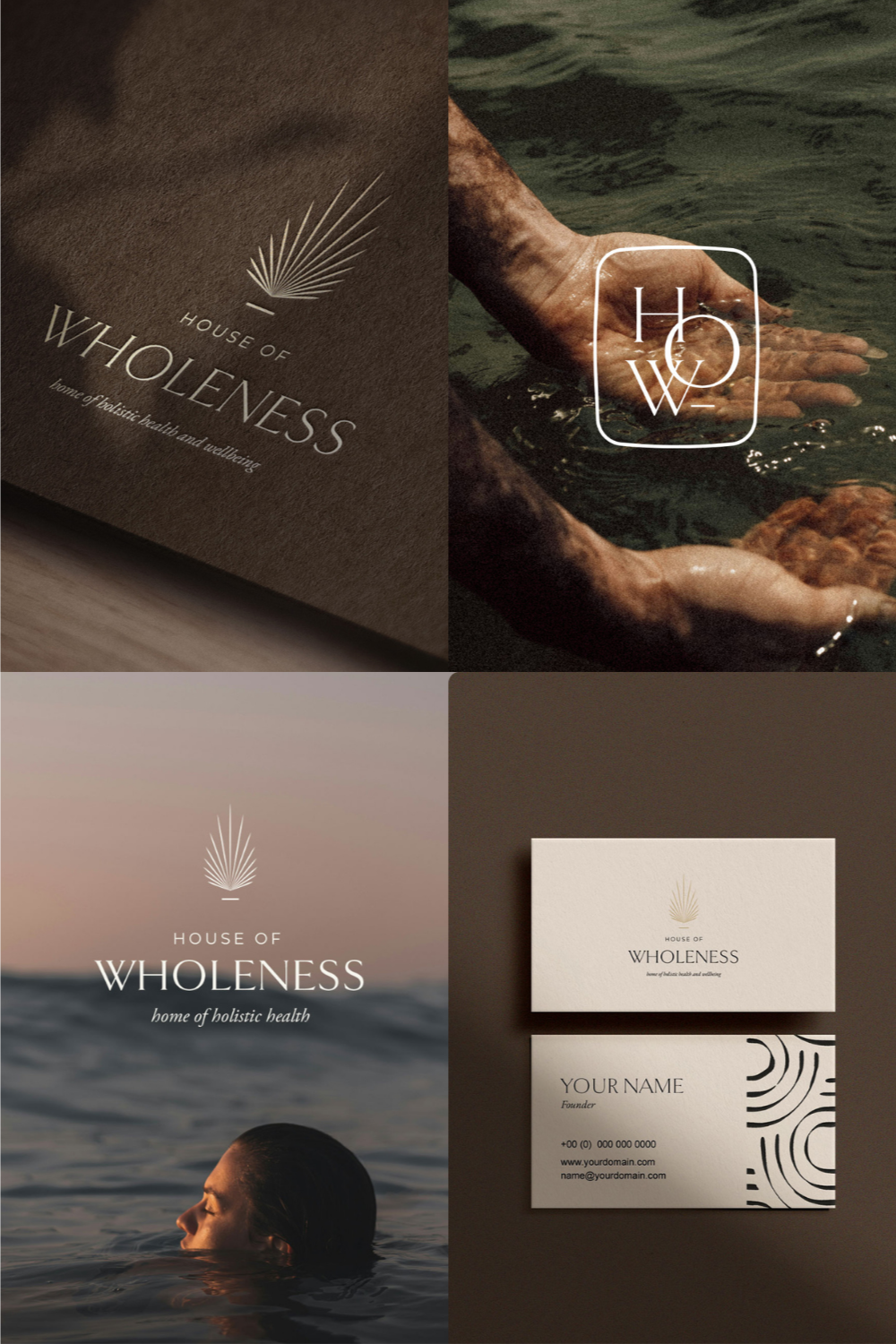 Luxury Wellness Brand Identity Design | Holistic Health Branding Kit