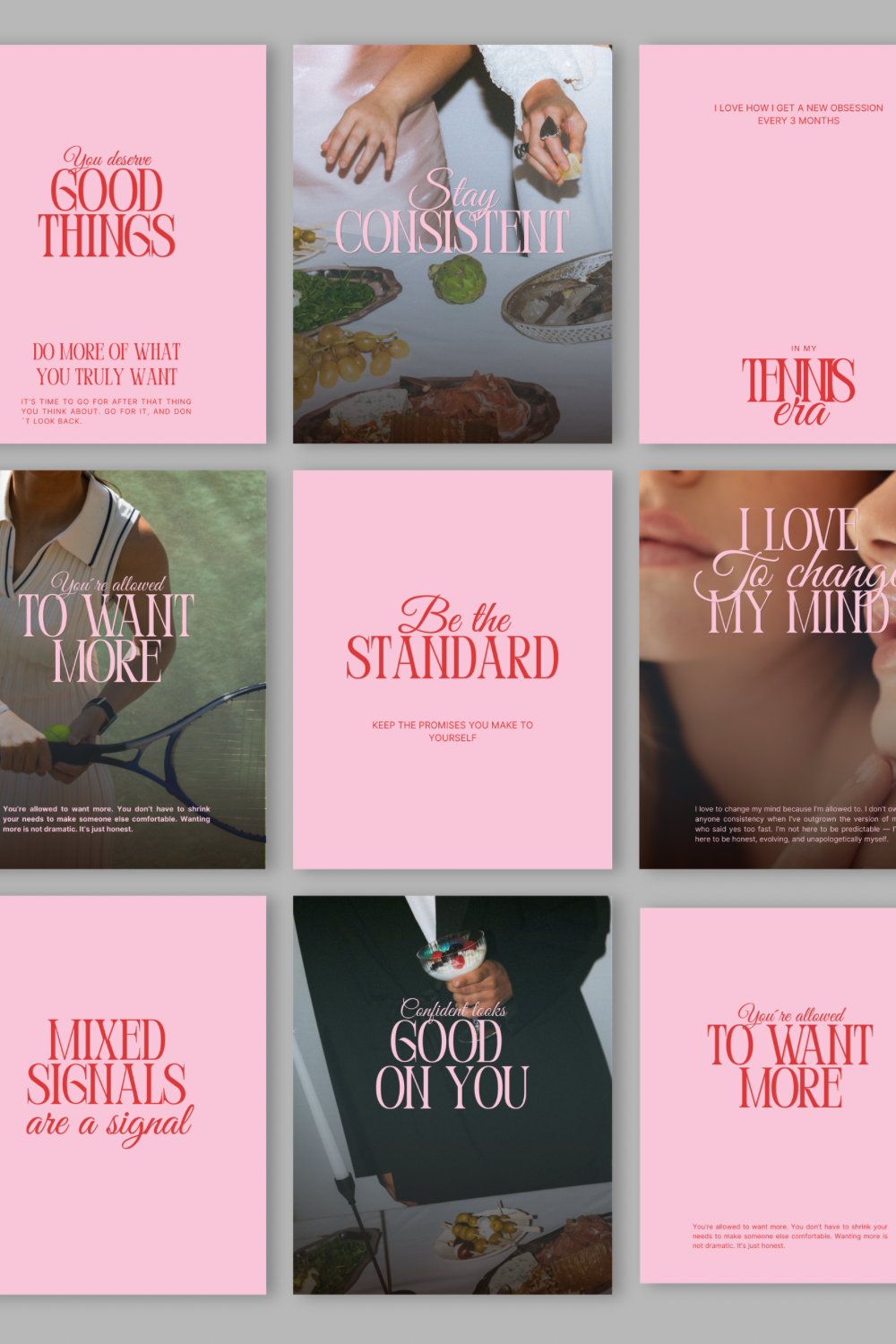 Pink Quote Posts Instagram