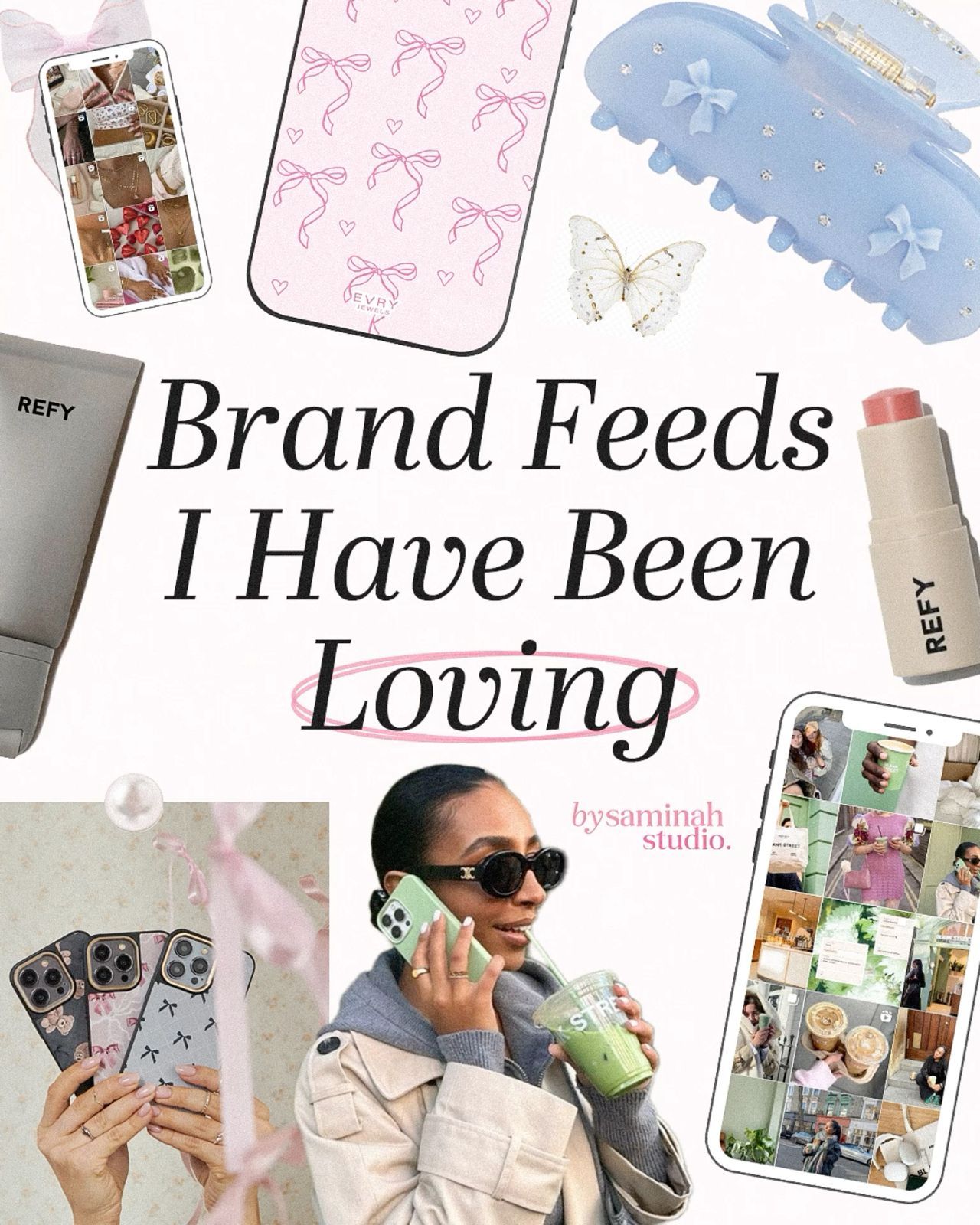 Graphic Design Inspiration: Brand Feed Collage Love