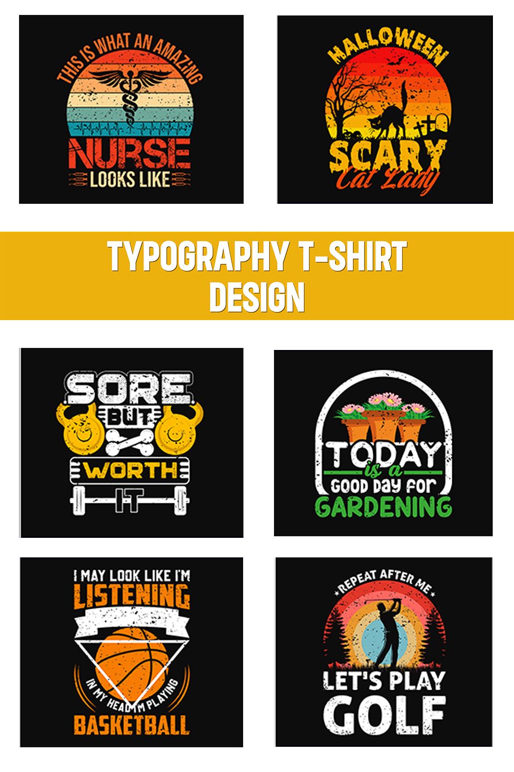 Typography t-shirt design